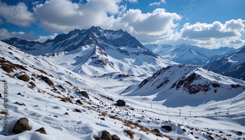 Abstract Numeric Composition with Minimalist Design