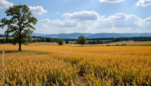 Abstract Minimalist Design with Geometric Shapes