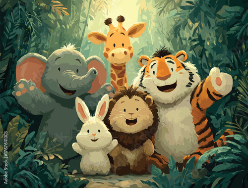  Playful Animal Companions in the Wild.