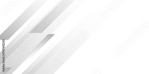 Abstract white and grey gradient overlay texture shiny line background. layered in modern abstract pattern design Space design concept Suit for business, corporate, institution presentation. vector.