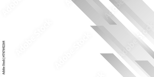 Abstract white and grey gradient overlay texture shiny line background. layered in modern abstract pattern design Space design concept Suit for business, corporate, institution presentation. vector.