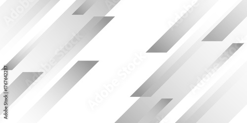 Abstract white and grey gradient overlay texture shiny line background. layered in modern abstract pattern design Space design concept Suit for business, corporate, institution presentation. vector.