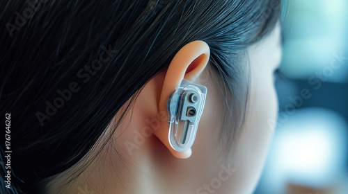 A modern cochlear implant