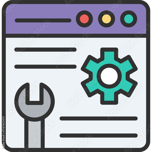 Web Maintenance Icon