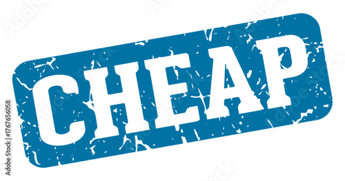 cheap rectangular sign. cheap stamp