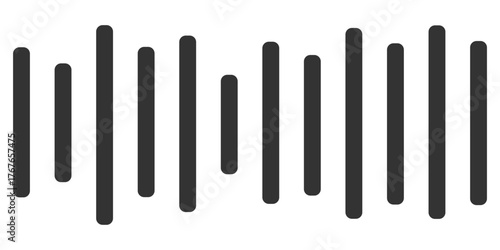 sound wave icon silhouette