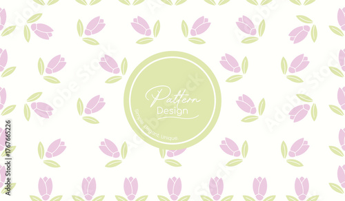 Delicate Botanical Pattern for Home Decor
