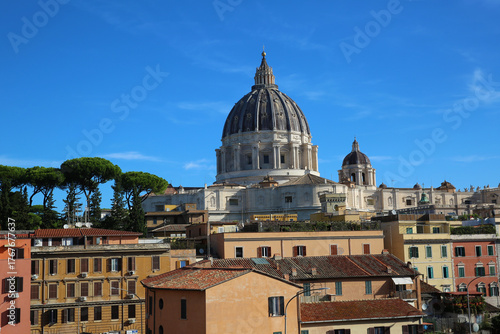 St. Peter's cathedral in Rome, Italy