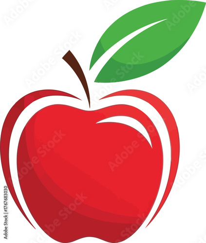 Red apple fruit healthy food nutrition vitamin diet wellness fresh organic sweet