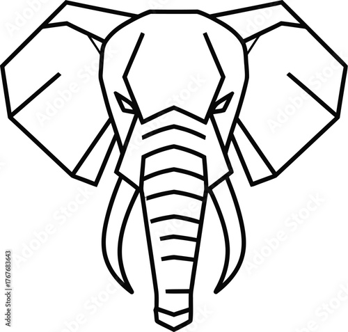 Elephant animal wildlife nature safari africa mammal trunk tusks zoo big herbivore