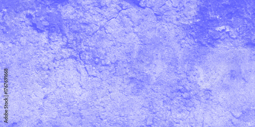 Cracked textured concrete wall background with blue tones, aged surface pattern for abstract or industrial design use.