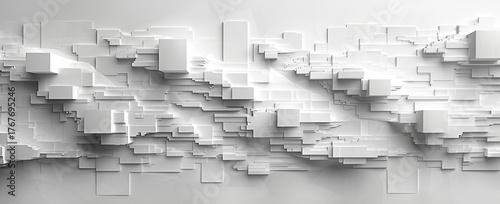 Textural representation of various geometric colors shapes  ,Generated by AI