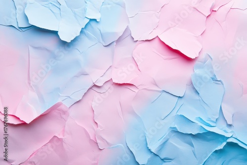 Wallpaper Mural pastel abstract paper texture background with pink and blue hues. Torontodigital.ca