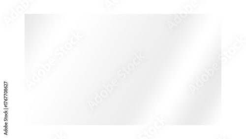 Glossy transparent glass glare. Clear glass on a transparent background. Realistic shiny reflection on acrylic plastic panel and window. See-through screen PNG. 