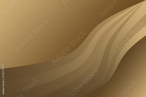 Abstract background with wavy geometric lines. Vector illustration. Plenty of free space for text.