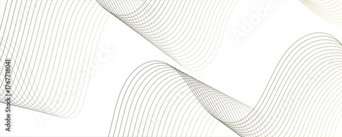 Abstract colorful wave line transparent background modern stream wave background and wave curve lines background Abstract wave element for design. Digital frequency track equalizer. Stylized line art.