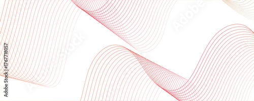 Abstract colorful wave line transparent background modern stream wave background and wave curve lines background Abstract wave element for design. Digital frequency track equalizer. Stylized line art.