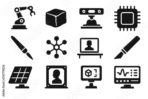 Clay energy vector nodes carving mold advanced icon sculptor ai block tool