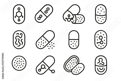 Icon therapeutic nano capsule pod vector container grid drug nanocapsule encapsulated targeted