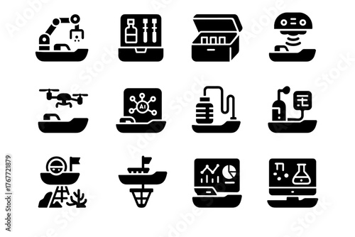 Kit underwater vector research drone nano tools interface box sample arm scanner