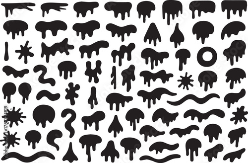 Mega Hand Drawn Space Icon Set Planets Galaxy Constellations Telescope and Solar System Doodles