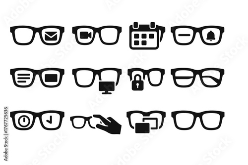 Icon filter preview vector transcription smart task design live glasses productivity mode