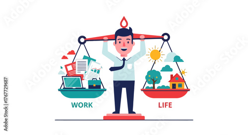 Balancing Work And Life, The Complex Dynamics Of Achieving Equilibrium in Modern Times