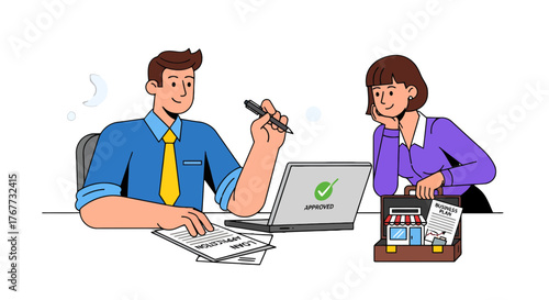 Business Deal Approval: A Modern Illustration of Loan Application and Business Plan