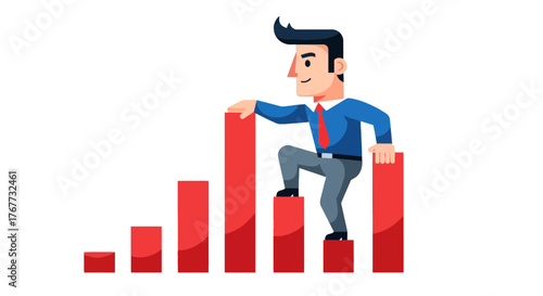 Business Growth: A Dynamic Depiction of Corporate Progression and Career Advancement