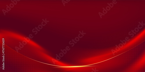 Abstract background design modern red and gold geometric elements vector eps10