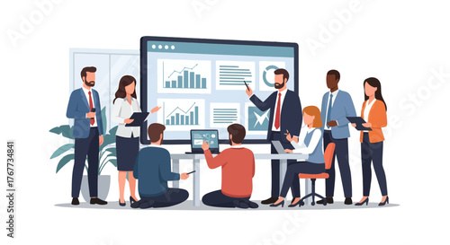 Business Team Presentation: A Collaborative Approach to Data Analysis and Strategic Planning