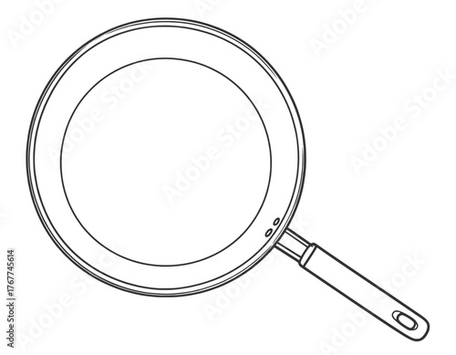 vector frying pan