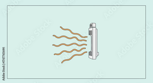 Airflow Device Illustrated: Emanating Currents and Ventilation for Optimal Freshness