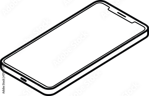 Mobile Devices and Accessories Design. Smartphone and Tablet Technology Concept. Modern Mobile Phone and Gadget Illustration. Wireless Earbuds and Smartwatch Set. Digital Devices and Tech Accessories