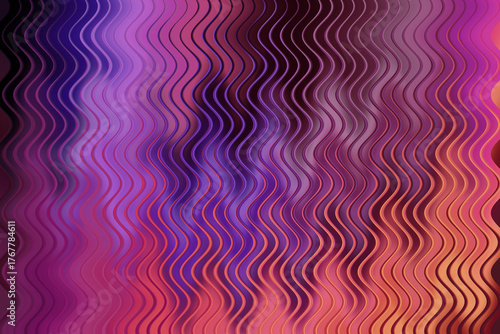 Abstract background with wavy lines in purple, pink, and orange hues