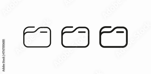 closed file document folder icon sign vector