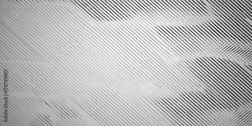 Abstract diagonal line pattern on textured white background with geometric linear design and subtle minimal style.