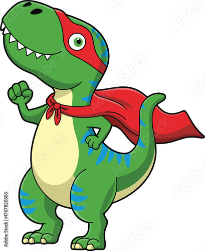 Mythological Hydra Dragon Cartoon Vector Illustration Three Heads Monster Creature Fantasy Serpent Medieval Mascot Graphic.