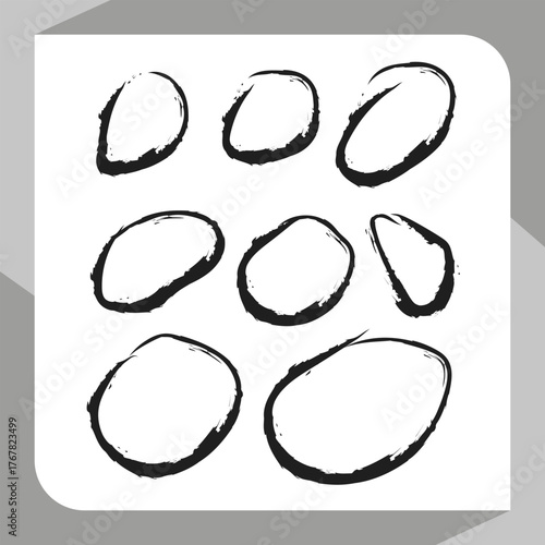 Vector illustration set of delicious bakery bread and sweet dessert pastry collection on white