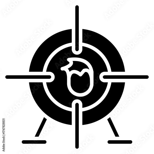 First-person shooter target