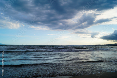 Stunning view of Lake Eğirdir in Isparta, Turkey.