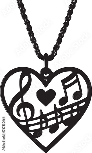 “Her heart hums in clefs and chords.”

“Love is the melody, music the memory.”

