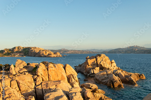 La Maddalena Archipelago, beautiful coastline, La Maddalena Archipelago National Park, Sardinia, Italy