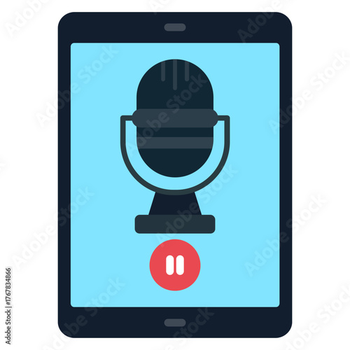 Mobile Recording Icon