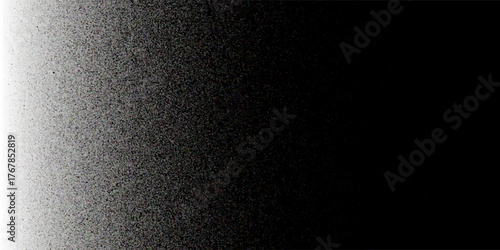 Stipple pattern, dotted geometric background. Stippling, dotwork drawing, shading using dots. Pixel disintegration, random halftone effect. White noise grainy texture.
