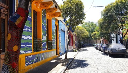 Keuken achterwand Buenos Aires Gebreide decoratie in wijk Barracas  © Eugenia
