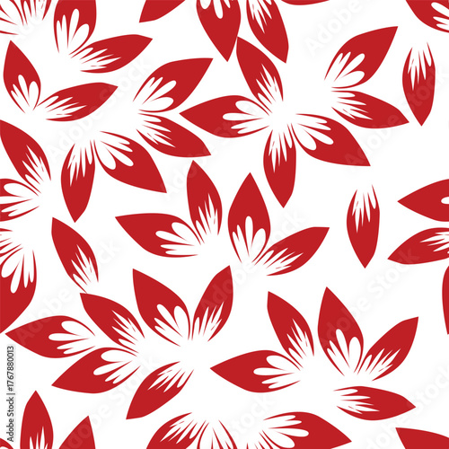 seamless pattern with feathers