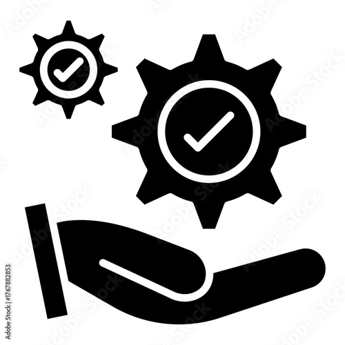 Management Service Vector Icon