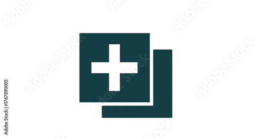Medical plus sign icon healthcare symbol emergency cross graphic health care logo design