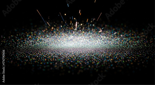 An artistic capture of a celestial nebula. a cosmic dance of light and energy illuminates the darkness.  vector illustration overlay